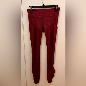 LuluLemon🍋 Rare | Merlot Leggings with Scrunch Ankle